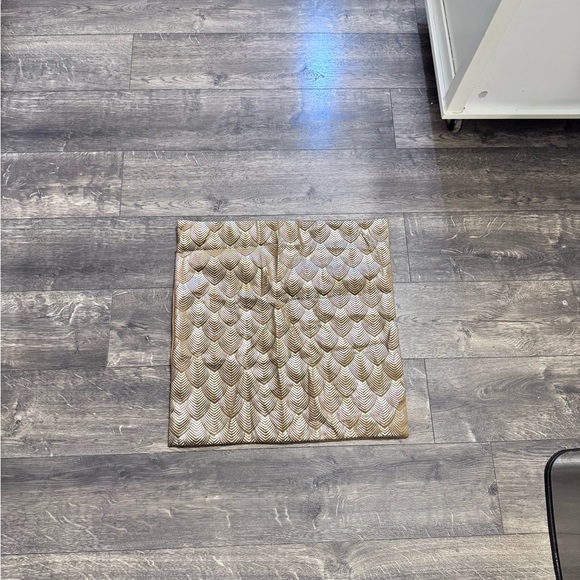 Other - Gold Embossed Pillow Cover NEW‎